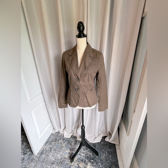 Banana Republic Green Utility Jacket NEW - Picture 1 of 5